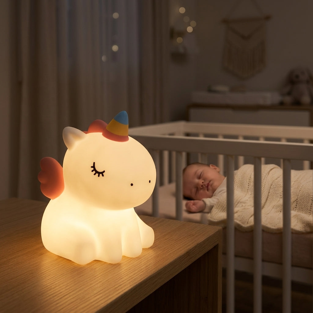 Veilleuse Luna la Licorne rechargeable