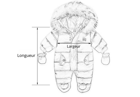 Combi-pilote hiver bébé hydrofuge Nordic, photo 17