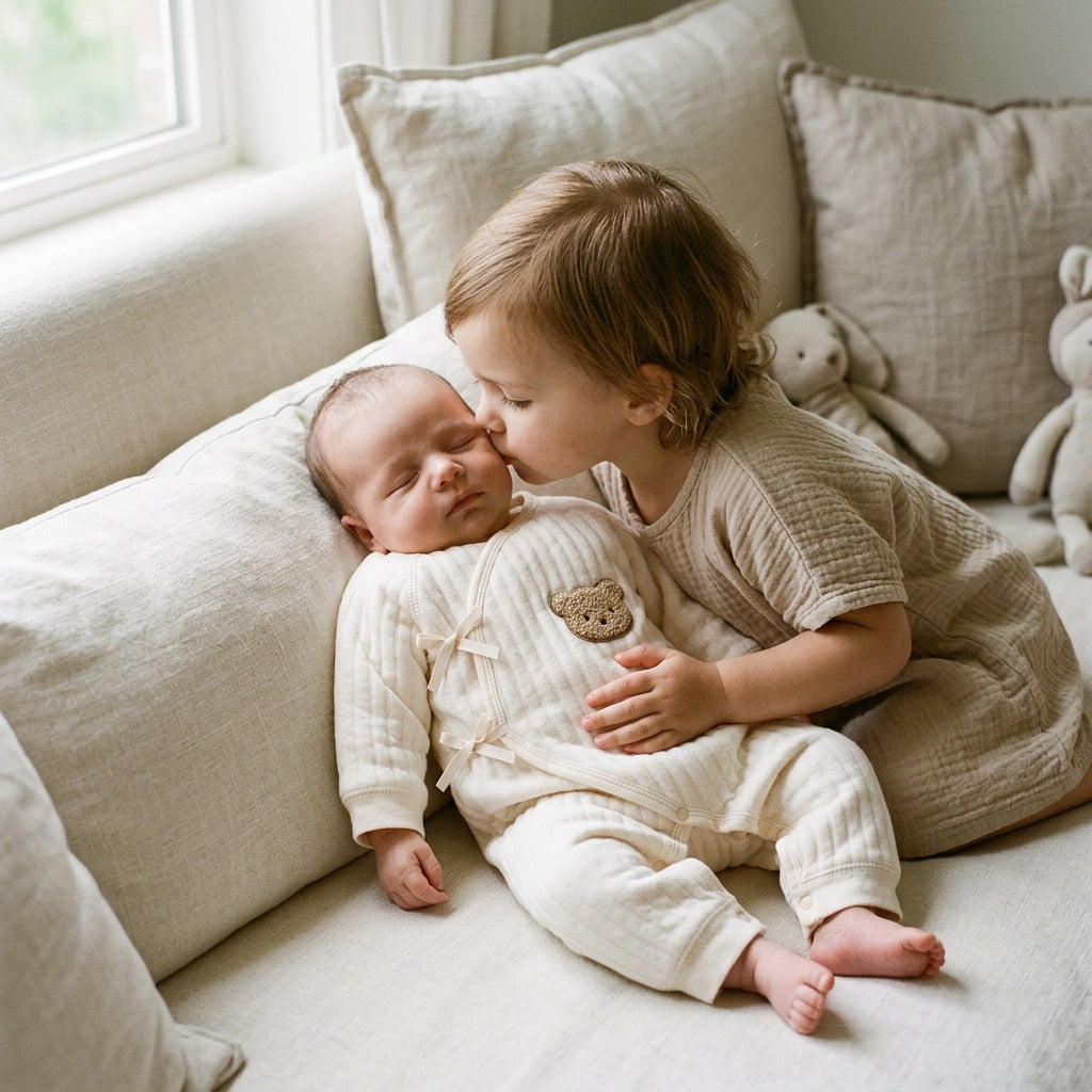 Combinaison Bébé Coton - Ourson