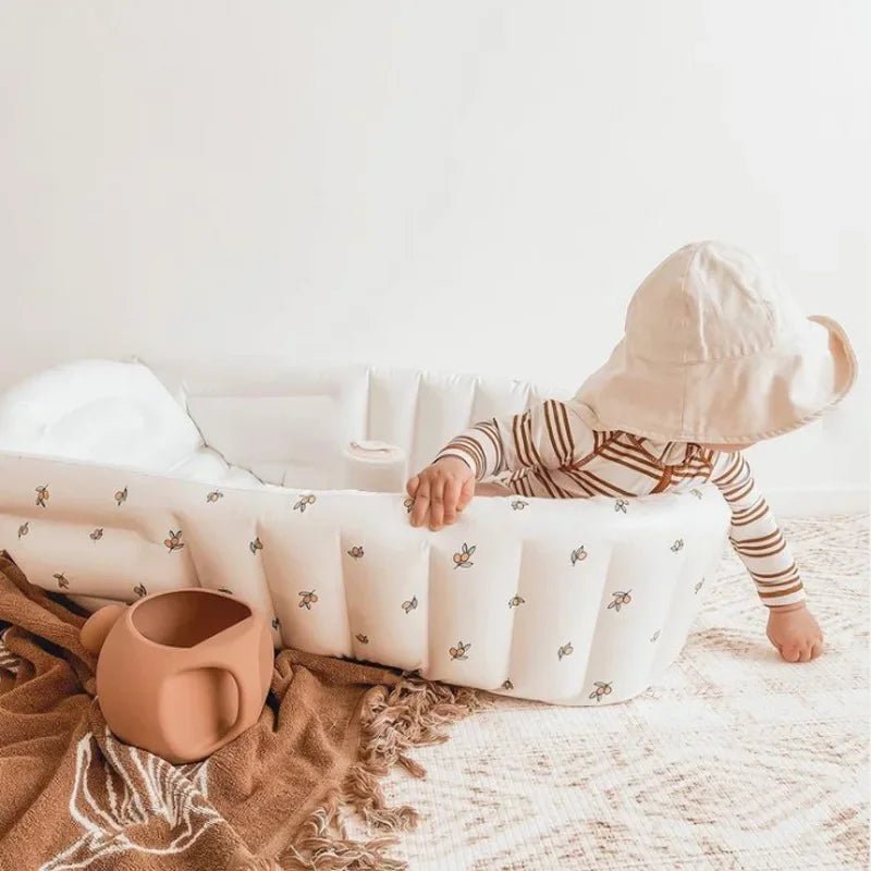 Orzbow Baignoire pliable pour bébé avec bouchon de vidange latéral pour Orzbow Baignoire pliable pour bébé avec bouchon de vidange latéral pour