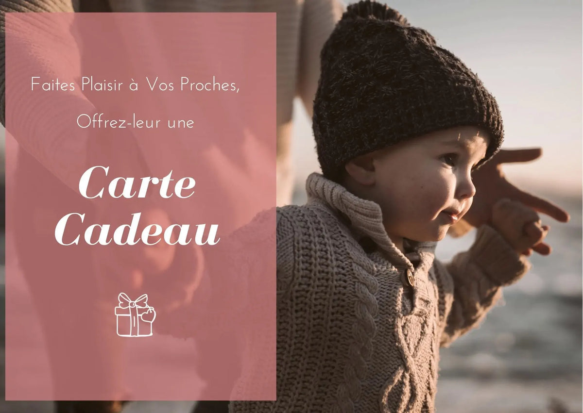 E-carte cadeau bébé Petit Vadrouilleur