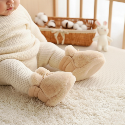 Chaussons bébé fourrés réversibles, photo 14