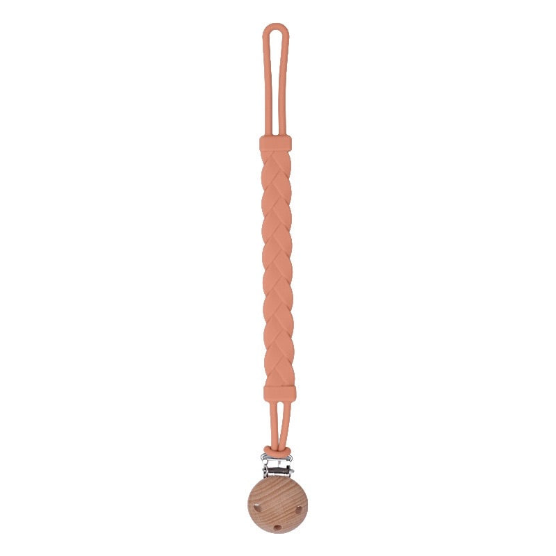 Attache Tétine Silicone - Torsade