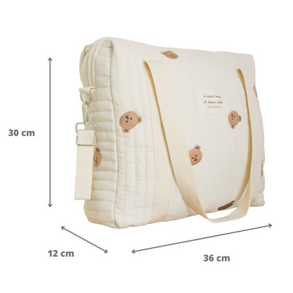 Sac maternité bébé Romy coton matelassé, photo 11