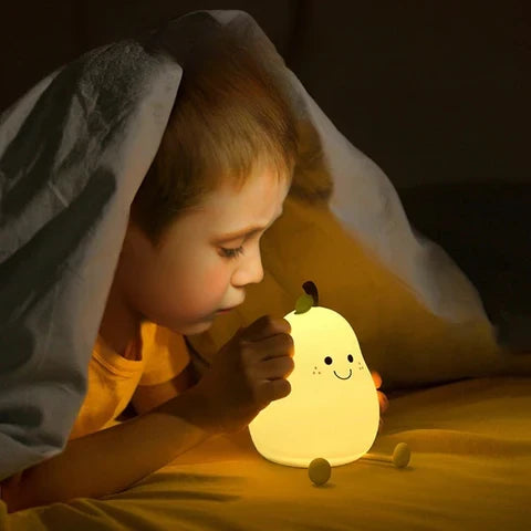 Veilleuse bébé rechargeable poire silicone, photo 8